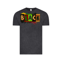 Vintage Black Black juneteenth Vintage Tee - Zillion Design Studio