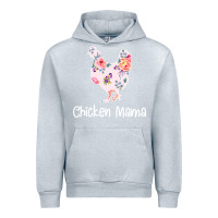 Heather Grey Chicken Mama Urban Hoodie - Bettercallsaul