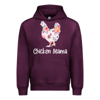 Mauve Wine Chicken Mama Urban Hoodie - Bettercallsaul