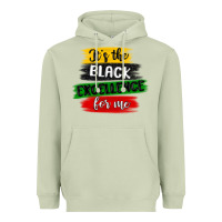 Matcha it s the black excellence for me Heavyweight Hoodie - MaliasSmallBusiness