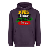 Plum it s the black excellence for me Heavyweight Hoodie - MaliasSmallBusiness