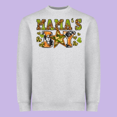 Mamas Boy Heavyweight Sweatshirt Designed By Texasbilliewilder