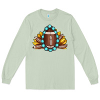 Matcha football gemstone sunflower Long Sleeve Tee - JahusDesignShop