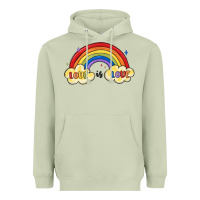 Matcha love is love lgbtq Heavyweight Hoodie - MaliasSmallBusiness