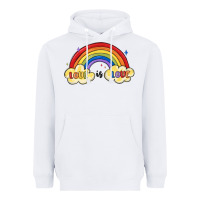 White love is love lgbtq Heavyweight Hoodie - MaliasSmallBusiness