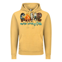 Vintage Mustard camp more worry less Vintage Hoodie - JahusDesignShop