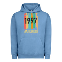 Pigment Pebble Blue August 1997 23 Years Old 23rd Birthday Urban Hoodie - Bettercallsaul