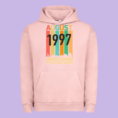 August 1997 23 Years Old 23rd Birthday Urban Hoodie Designed By Bettercallsaul