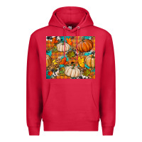 Cardinal fall pumpkin tumbler Premium Hoodie - BundleAndBundleShop