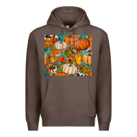 Coffee fall pumpkin tumbler Premium Hoodie - BundleAndBundleShop