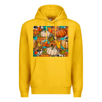 Lemon fall pumpkin tumbler Premium Hoodie - BundleAndBundleShop