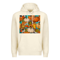 Sandshell fall pumpkin tumbler Premium Hoodie - BundleAndBundleShop