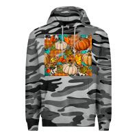 Slate Camo fall pumpkin tumbler Premium Hoodie - BundleAndBundleShop
