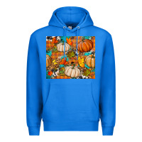 True Royal fall pumpkin tumbler Premium Hoodie - BundleAndBundleShop