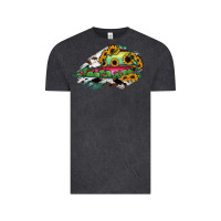 Vintage Black Virginia State Map Vintage Tee - RanaPortraitStore