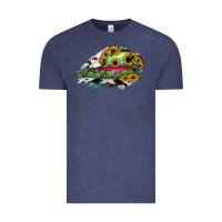Vintage Denim Virginia State Map Vintage Tee - RanaPortraitStore