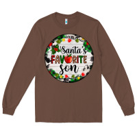 Chestnut christmas  cookie and light santas favorite   son Long Sleeve Tee - AdoDesignShop