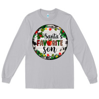 Christmas  Cookie And Light Santas Favorite   Son Long Sleeve Tee | Teevron