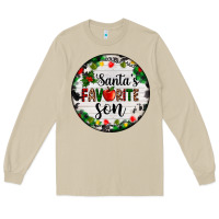 Mushroom christmas  cookie and light santas favorite   son Long Sleeve Tee - AdoDesignShop