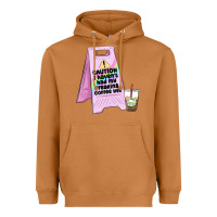 Meerkat caution i haven't had my coffee yet Heavyweight Hoodie - MaliasSmallBusiness