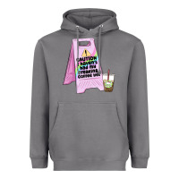 Storm caution i haven't had my coffee yet Heavyweight Hoodie - MaliasSmallBusiness