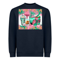 Navy certified medical assistant coffee cups Heavyweight Sweatshirt - Zillion Design Studio