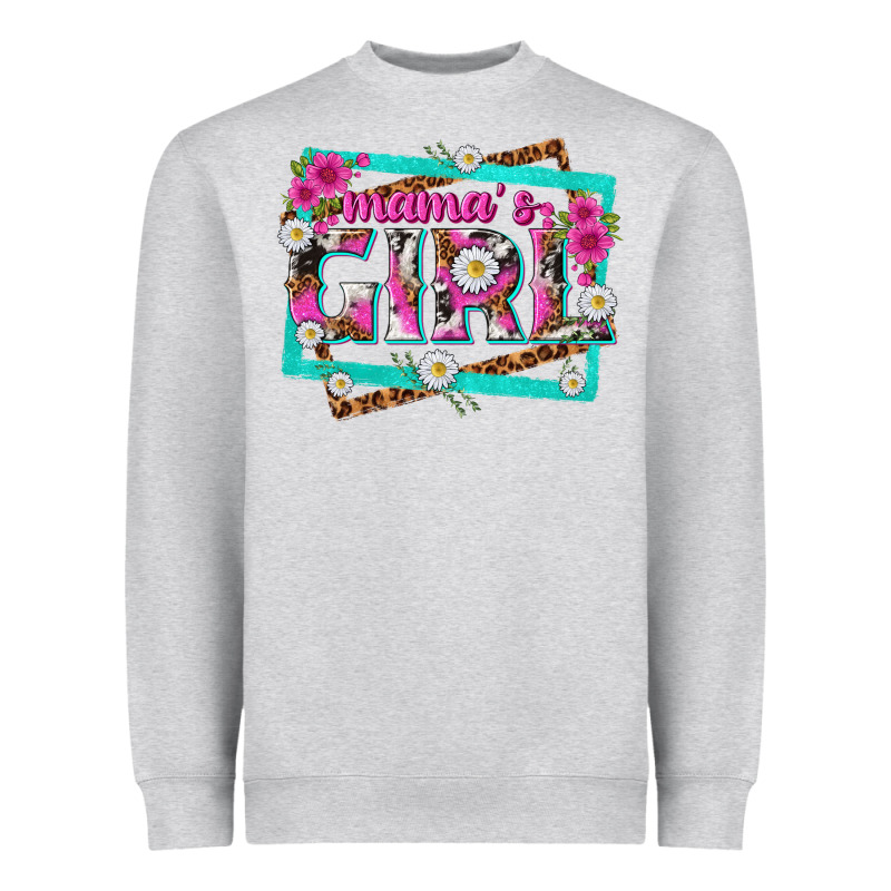 Mamas Girl Heavyweight Sweatshirt by texasbilliewilder | Teevron