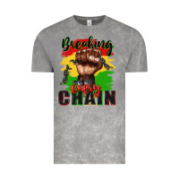 Cloud Rock Breaking every chain juneteenth Vintage Tee - Zillion Design Studio