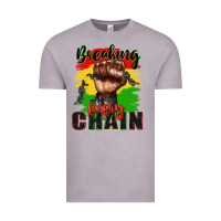 Vintage Zinc Breaking every chain juneteenth Vintage Tee - Zillion Design Studio