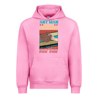 Fuchsia Pink Any man can be a father But it take someone special to be a Pawpaw Urban Hoodie - Bettercallsaul