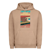 Pigment Burro Any man can be a father But it take someone special to be a Pawpaw Urban Hoodie - Bettercallsaul