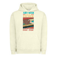 Pigment Pistachio Any man can be a father But it take someone special to be a Pawpaw Urban Hoodie - Bettercallsaul