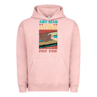 Pigment Salmon Any man can be a father But it take someone special to be a Pawpaw Urban Hoodie - Bettercallsaul