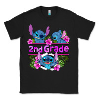 Black preview flower stitch 2nd grade Classic Tee - AdoDesignShop