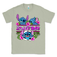 Matcha preview flower stitch 2nd grade Classic Tee - AdoDesignShop
