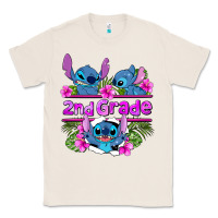 Natural preview flower stitch 2nd grade Classic Tee - AdoDesignShop