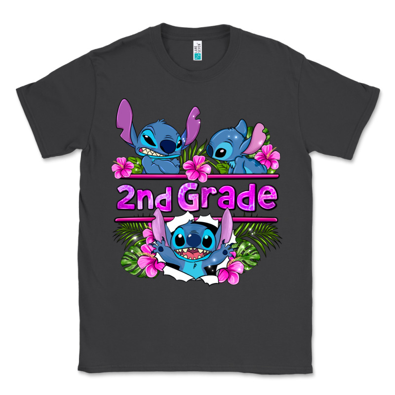 Preview Flower Stitch 2nd Grade Classic Tee by AdoDesignShop | Teevron
