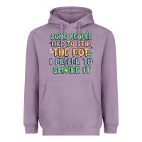 Lavender some people like to stir the pot i prefer to smoke Heavyweight Hoodie - MaliasSmallBusiness