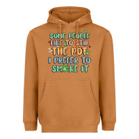 Meerkat some people like to stir the pot i prefer to smoke Heavyweight Hoodie - MaliasSmallBusiness