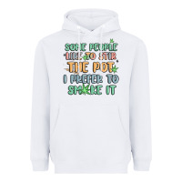 White some people like to stir the pot i prefer to smoke Heavyweight Hoodie - MaliasSmallBusiness