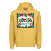 Antique Gold teacher mode tumbler Premium Hoodie - BundleAndBundleShop