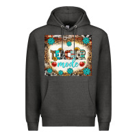 Charcoal Heather teacher mode tumbler Premium Hoodie - BundleAndBundleShop