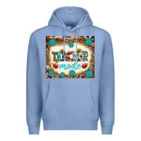 Colony Blue teacher mode tumbler Premium Hoodie - BundleAndBundleShop