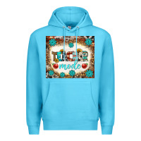 Ocean Blue teacher mode tumbler Premium Hoodie - BundleAndBundleShop