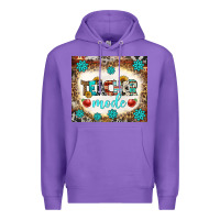 Purple teacher mode tumbler Premium Hoodie - BundleAndBundleShop