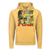 Vintage Mustard ready to crush second grade Vintage Hoodie - texasbilliewilder
