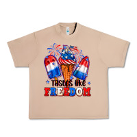 Burro 4th of July ice creams tastes like freedom Urban Heavy Tee - Neo Western