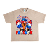 French Oak 4th of July ice creams tastes like freedom Urban Heavy Tee - Neo Western