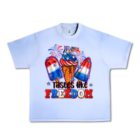 Grape Ice 4th of July ice creams tastes like freedom Urban Heavy Tee - Neo Western