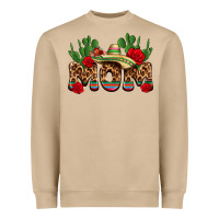 Mushroom mexican mom Heavyweight Sweatshirt - texasbilliewilder